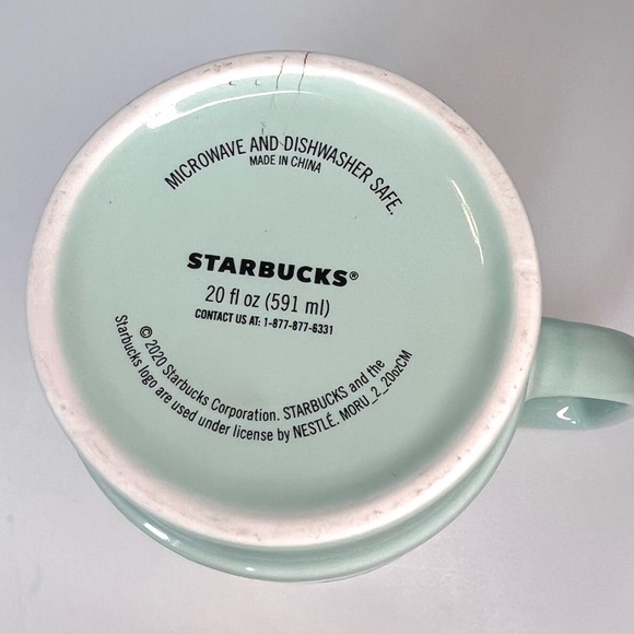 Starbucks-Mint Green-Christmas Tree-20 fl oz-Coffee Mug-2020 - Picture 7 of 10